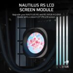 Corsair Nautilus RS Display Liquid Cooling System Display 480x480 IPS Screen 78mm Black