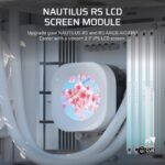 Corsair Nautilus RS White Display for Liquid Cooling System, 480x480 IPS LCD Screen