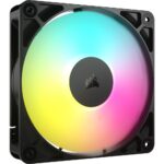 Corsair RS120 ARGB 12cm Case Fan, Black