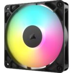 Corsair RS120 ARGB 12cm Case Fan, Black