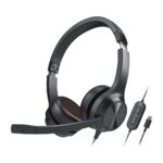 Creative Labs Chat USB Headset Wired USB-C with Noise-Cancelling Mic Black