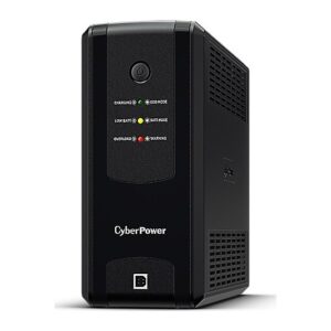 CyberPower UT1050EIG Line-Interactive UPS 1.05kVA 630W 6 AC Outlets Tower Black