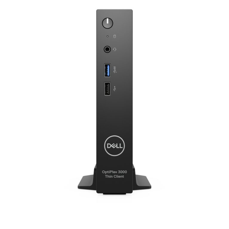 DELL OptiPlex 3000 Thin Client, Intel Celeron N5105 2.9GHz, 8GB DDR4, 64GB eMMC, ThinOS, Black