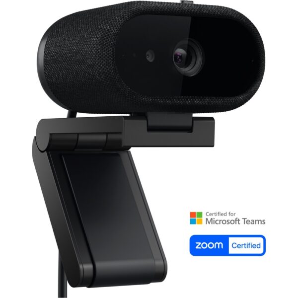Dell WB726 4K Ultra HD Webcam, 3840 x 2160 Pixels, 60 fps, CMOS Sensor, Auto Focus, USB-C, Black