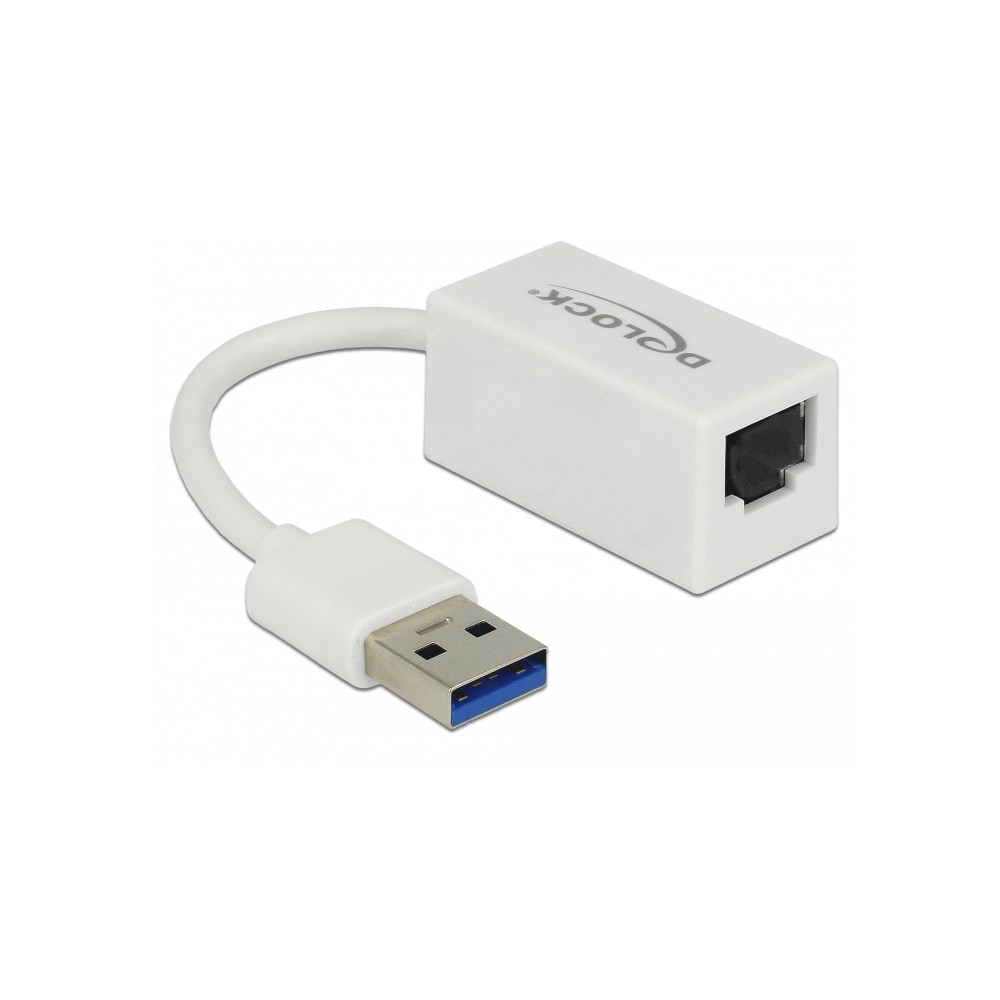DeLOCK 65905 USB Type-A Laptop Dock Network Adapter White DeLOCK 65905 USB Type-A Laptop Dock Network Adapter White