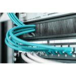 Digitus 1U 483mm (19") Blank Panel Cable Brush Strip for Network/Server Enclosures - Black