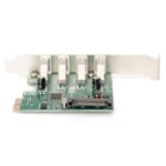 Digitus 4-Port USB 3.0 PCI Express Add-on Card, 5000 Mbit/s, VL805 Chipset, Plug & Play