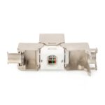 Digitus CAT 6A Keystone Module, Shielded, Tool-Free, PoE, Silver