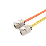 Digitus CAT 6A Shielded Keystone Module Set 24pc, RJ-45 to LSA, Tool-Free, Silver