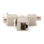 Digitus CAT 6A Shielded Keystone Module, Tool-Free, PoE+, LSA, GHMT Certified, DN-93615