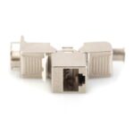 Digitus CAT 6A Shielded Keystone Module, Tool-Free, PoE+, LSA, GHMT Certified, DN-93615