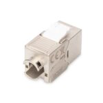 Digitus CAT 6A Shielded Keystone Module, Tool-Free, PoE+, LSA, GHMT Certified, DN-93615