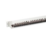 Digitus CAT 6A Shielded Patch Panel 24 Port Gigabit Ethernet Rack Mount 1U Grey
