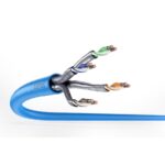 Digitus Cat6a U/FTP LSZH Ethernet Installation Cable 100m, 500 MHz, Eca, Blue