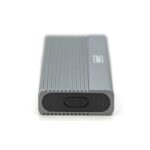 Digitus DA-71154 M.2 SATA SSD Enclosure USB 3.2 Gen 2 8TB Black Aluminium