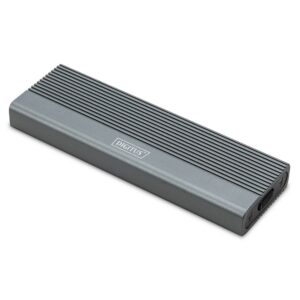 Digitus DA-71154 M.2 SATA SSD Enclosure USB 3.2 Gen 2 8TB Black Aluminium