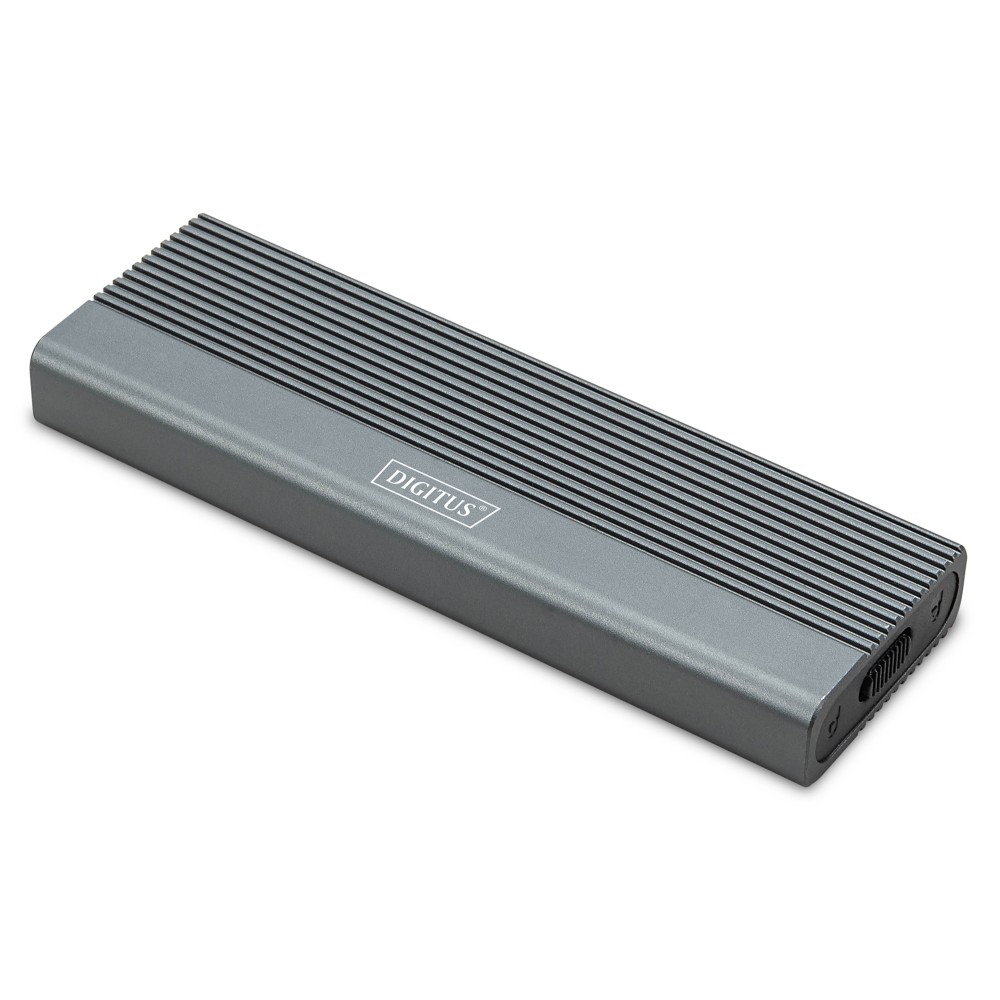 Digitus DA-71154 M.2 SATA SSD Enclosure USB 3.2 Gen 2 8TB Black Aluminium