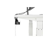 Digitus DA-90448 Desk Cable Management Channel - Steel, Black, 600mm Wide, Under-Desk Mount