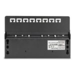 Digitus Desktop CAT 6 Shielded Patch Panel, 8-Port RJ-45, Black