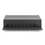 Digitus Desktop CAT 6 Shielded Patch Panel, 8-Port RJ-45, Black