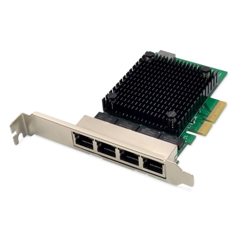 Digitus DN-10136 4 Port 2.5 Gigabit Ethernet PCIe Network Adapter Realtek RTL8125B