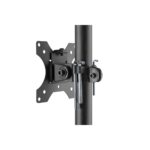 Digitus Mobile Workstation Floor Stand for 17-32" Monitor, 8kg Max Weight, VESA 75x75/100x100, Black
