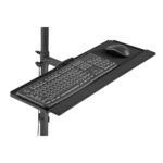 Digitus Mobile Workstation Floor Stand for 17-32" Monitor, 8kg Max Weight, VESA 75x75/100x100, Black