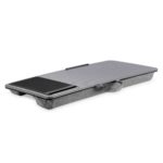 Digitus Notebook Desk/Workstation, Laptop Stand, 17" Max, Mouse Pad, Smartphone Stand, Grey