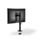 Digitus Single Monitor Desk Mount, 15-32", VESA 75x75/100x100, 8kg Max Weight, Black