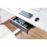 Digitus Under-Desk Drawer, 1 Steel Drawer, 5kg Load Capacity, Black
