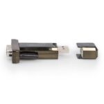 Digitus USB 2.0 to RS232 Serial Adapter, D-Sub 9 Male, FTDI Chipset, Black
