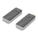 Digitus Wireless HDMI Extender Set, 50m 1080p/60Hz AV Transmitter & Receiver, Black