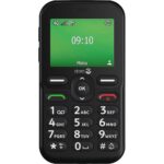 Doro Leva E10 2.4-inch Senior Phone, 128MB ROM, 64MB RAM, 4G, Black