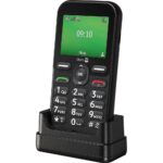 Doro Leva E10 2.4-inch Senior Phone, 128MB ROM, 64MB RAM, 4G, Black