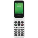 Doro Leva E22 4G Clamshell Feature Phone 2.8" TFT 128 MB ROM 64 MB RAM Black, White
