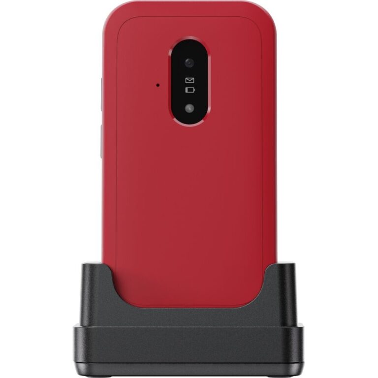 Doro Leva E22 Feature Phone 2.8" 128MB Storage 4G IP54 Red, White