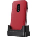 Doro Leva E22 Feature Phone 2.8" 128MB Storage 4G IP54 Red, White