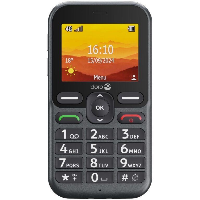 Doro Leva L10 Senior Phone 2.4-Inch 128MB 64MB 4G Graphite