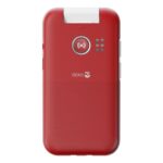 Doro Leva L30 2.8" Red/White 4G Feature Phone with 2MP Camera, IP55, 128MB Storage, 64MB RAM