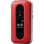 Doro Leva L30 2.8" Red/White 4G Feature Phone with 2MP Camera, IP55, 128MB Storage, 64MB RAM