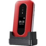 Doro Leva L30 2.8" Red/White 4G Feature Phone with 2MP Camera, IP55, 128MB Storage, 64MB RAM