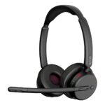 EPOS 1001375 Headset Wired & Wireless USB-C Bluetooth ANC Microphone Black