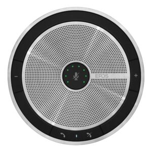 EPOS EXPAND 20 Universal Wired Speakerphone, USB-A, Black & Silver, 20h Talk Time