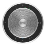 EPOS EXPAND 30T Portable Bluetooth Speakerphone, USB-C, Optimised for Microsoft Teams, Black & Silver