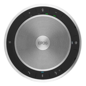EPOS EXPAND 30T Portable Bluetooth Speakerphone, USB-C, Optimized for Microsoft Teams, Black & Silver
