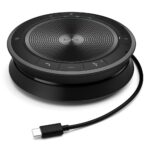EPOS EXPAND 40T Wireless USB/Bluetooth Speakerphone with Noise Reduction, Black/Grey