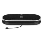 EPOS EXPAND 80T Universal Wireless Speakerphone, USB/Bluetooth 5.0, Microsoft Teams Optimised, Black/Silver