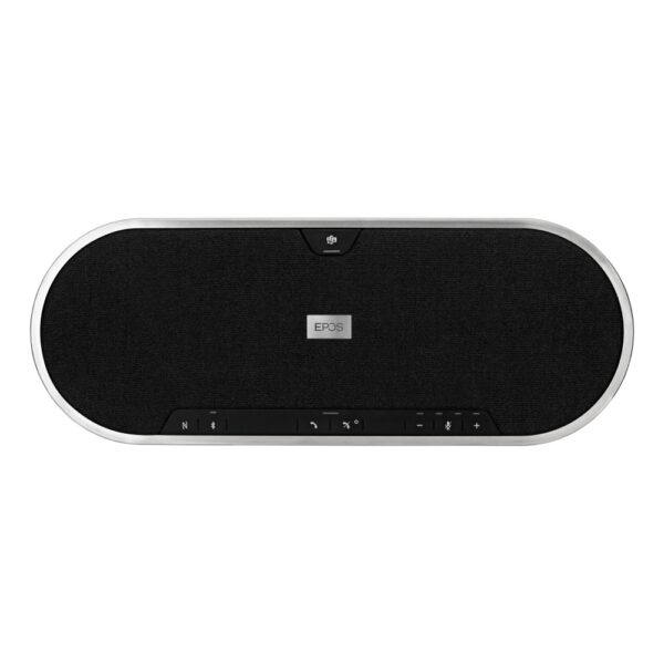 EPOS EXPAND 80T Universal Wireless Speakerphone, USB/Bluetooth 5.0, Microsoft Teams Optimised, Black/Silver