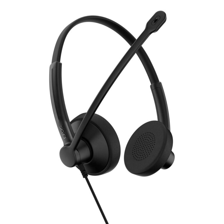 EPOS IMPACT 100 MS Stereo Headset, Wired, USB-C/A, Boom Microphone, Black