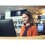EPOS IMPACT 100 MS Stereo Headset, Wired, USB-C/A, Boom Microphone, Black